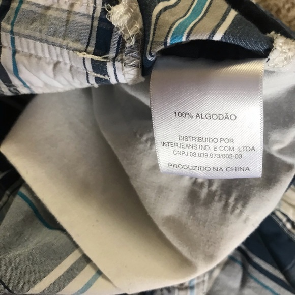 ECKO ULTD Blue Plaid Cargo W28 - Picture 7 of 7